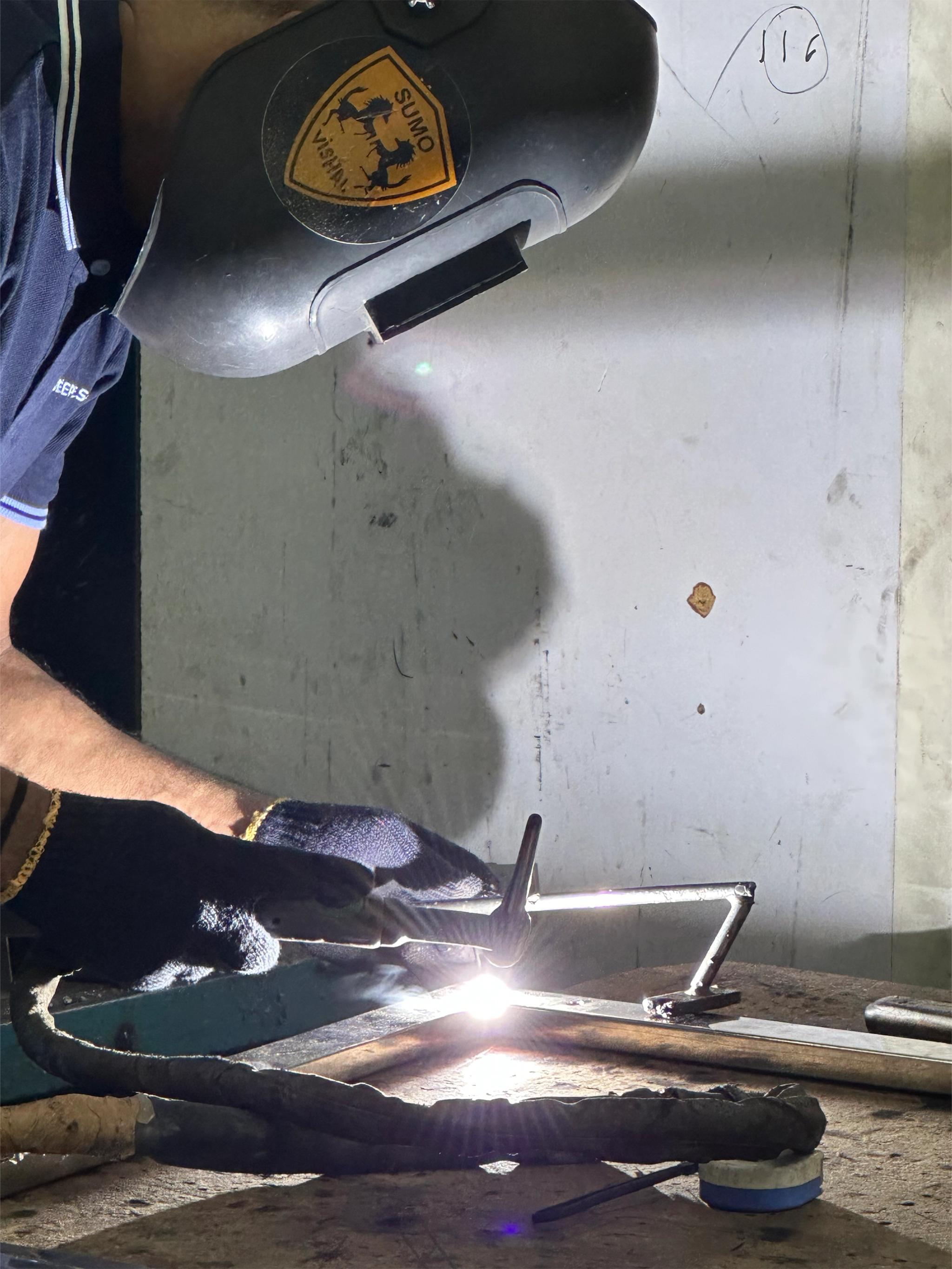 Clients discussing about interiors